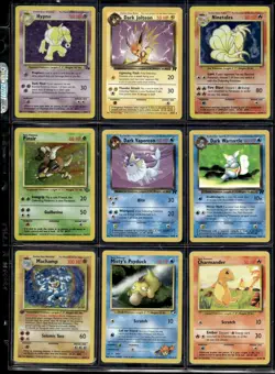 Vtg Pokemon Card Collection Lot Base Set 1st Edition Promo Binder Holos WOTC - Image 1