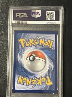 2025 Pokemon Destined Rivals EN Rocket’s Moltres Stamped UPC 229 PSA 10 POP 200 - Image 2