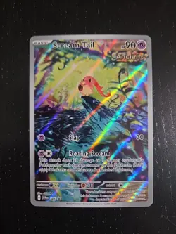 Pokemon TCG Scream Tail Black Star Promo Card Scarlet & Violet NM - Image 1
