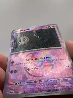 Duskull (Master Ball) 035/131 SV: Prismatic Evolutions Pokemon Card NM - Image 2