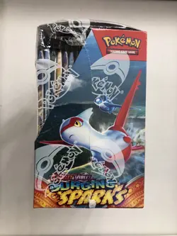 POKEMON TCG Scarlet & Violet Surging Sparks Booster Box 36 Packs - Image 4
