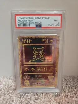 PSA 9 Ancient Mew Pokemon 2000 Movie Game Promo - Image 1