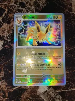 Pokemon TCG Prismatic Evolutions Jolteon Masterball Reverse 029/131 NM - Image 1