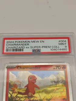 PSA Pokemon Lot Charmander Charmeleon PSA 9 + Charizard ex PSA 5 - Image 3