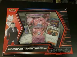 Destined Rivals Pokemon TCG Team Rockets Mewtwo EX Box - Image 1