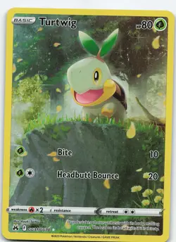 Turtwig GG31/GG70 Ultra Rare Holo Crown Zenith: Galarian Gallery NM Pokemon - Image 1