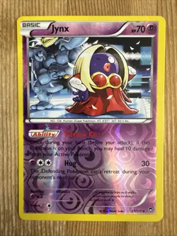 Pokemon TCG - Rare Reverse Holo Jynx - 37/111 - XY: Furious Fists - LP - Image 1