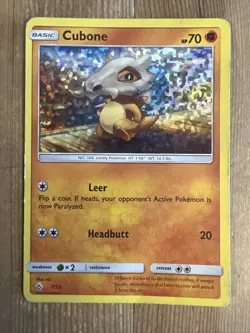 Cubone - 7/12 - McDonald's Promo 2018 DMG, English Pokemon Pokemon Promos - Image 1