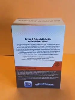 Pokemon Scarlet & Violet Prismatic Evolutions Booster Bundle Factory Sealed 6pks - Image 3