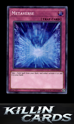 Metaverse OP11-EN012 Super Rare OTS Tournament Pack 11 YuGiOh Card LP - Image 1