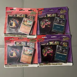Pokemon TCG Ascended Heroes Tech Sticker Collection lot of 4 - Image 1