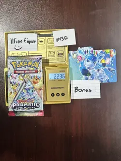 VERY HEAVY! GOD PACKUUU 22.36g Prismatic Evolutions Pokemon TCG Booster (SEALED) - Image 1