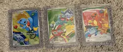 Pokemon First Partner Illustration Collection MEP Bulbasaur Charmander Squirtle - Image 1