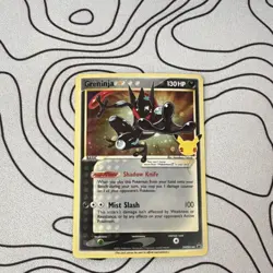 Pokemon Greninja Star Holo Promo SWSH144 Gold Star Promo - Image 1