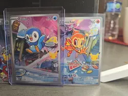 Piplup, Chimchar, Turtwig MEP 040, 041, 042 NM First Partner Promo 30th Gen 4 - Image 3