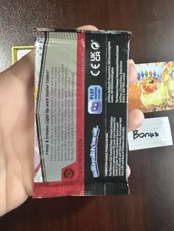 VERY HEAVY! GOD PACKUUU 22.40g Prismatic Evolutions Pokemon TCG Booster (SEALED) - Image 3