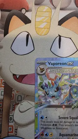 Pokemon TCG: Play Pokemon Prize Pack Series 7 - Vaporeon EX 023/131 PROMO NM - Image 5