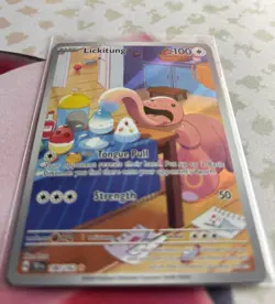 Pokemon - Lickitung 180/162 - Temporal Forces Illustration Rare - NM 180/162 - Image 3