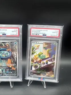 Charmander, Bulbasaur, & Squirtle Set Obsidian PSA10 (SCR / SVP) 044 , 143, 148 - Image 4