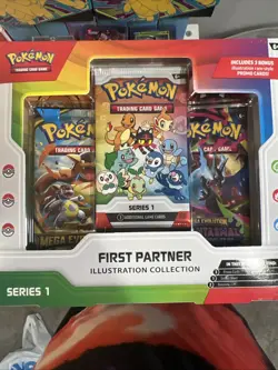 Pokemon TCG First Partner Illustration Collection Series 1 New Factory Sealed - Image 1