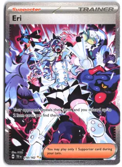 Eri 210/162 Special Illustration Rare Temporal Forces Pokemon NM - Image 1