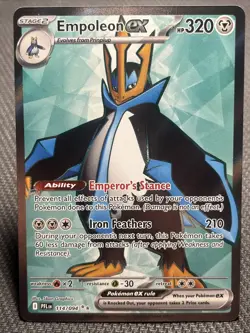 Empoleon EX 114/094 Me02: Phantasmal Flames Holo Pokemon TCG - Image 1