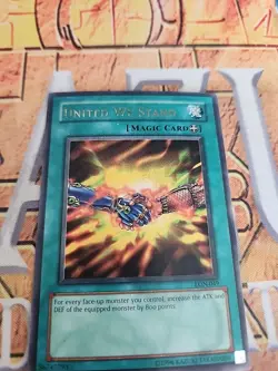 United We Stand LON-049 Ultra Rare HP Yugioh - Image 3