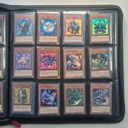 Binder Page 2/26 - Yugioh Cards Bundle Collection Joblot with 12 Holos TCG - Image 1