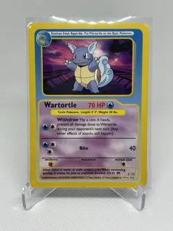 Funskool Pokemon TCG Wartortle 70 HP Stage 1 Card C 03 2004 - Image 1