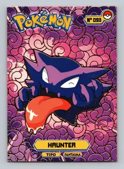 Pokemon Card - Haunter 093 - Card Tops - Pokedex Database 2024 - Image 1