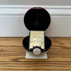 Pokemon Togepi Burger King 23k Gold Plated Trading Card Red 1999 Nintendo - Image 2