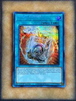 Yugioh Ready Fusion MP22-EN163 Secret Rare 1st Ed NAME SHIFT MISPRINT ERROR NM - Image 1
