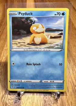 Psyduck 024/203 Non Holo Common Evolving Skies Pokemon Card NM - Image 1