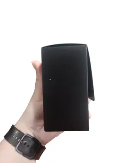 Konami Yu-Gi-Oh 1996 Vintage Black Duelist Card Case Deck Box Upper Deck - Image 2