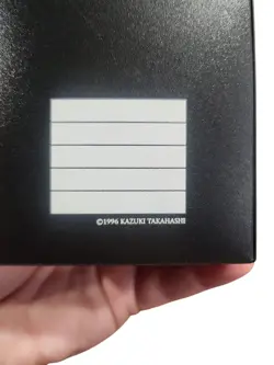 Konami Yu-Gi-Oh 1996 Vintage Black Duelist Card Case Deck Box Upper Deck - Image 4