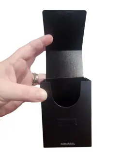 Konami Yu-Gi-Oh 1996 Vintage Black Duelist Card Case Deck Box Upper Deck - Image 5