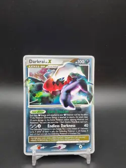 Darkrai LV.X 104/106 Great Encounters Holo HP Pokemon Card - Image 1