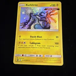 Pokemon TCG Xurkitree Holo Rare Card Hidden Fates SV14/SV94 - Image 1