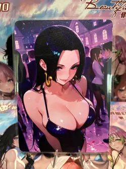 Matte Beautiful Waifu Handmade Card Goddess Story CCG Anime Double Sided - Image 1