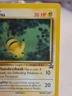 Black Star Promo Pikachu 27 - Wizards Of The Coast - Rare Non-holo Pokemon Card - Image 3