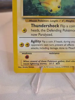 Black Star Promo Pikachu 27 - Wizards Of The Coast - Rare Non-holo Pokemon Card - Image 5