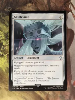Skullclamp | Final Fantasy (FIC) | #355 NM | Magic MTG - Image 1