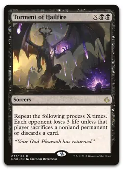 Torment of Hailfire #77 (LP) Hour of Devastation HOU Magic MTG - Image 1