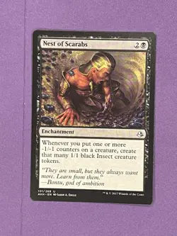 Nest of Scarabs - Regular Uncommon - AKH 101/269 - Near Mint - MTG - Image 1