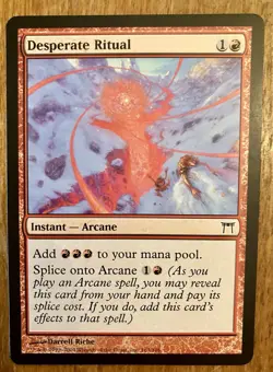 4X Desperate Ritual Champions of Kamigawa NM MTG Magic the Gathering - Image 1