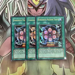 LODT-EN096 x3 Dangerous Machine Type-6 Ultra Rare Excellent Condition Yugioh - Image 1