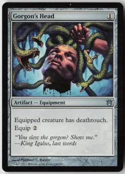 Gorgon's Head (158) - Normal - Born of the Gods (BNG) - NM - Image 1