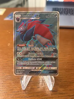 Pokemon TCG Zoroark GX SM84 2017 Full Art Holo Promo Card Near Mint Condition - Image 1