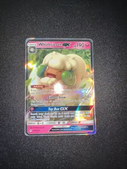 Pokemon TCG Whimsicott GX 140/214 Unbroken Bonds Ultra Rare NM/LP - Image 1