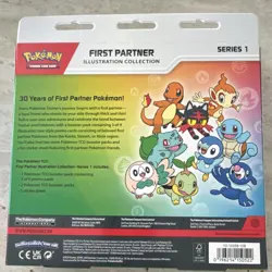 Pokemon First Partner Illustration Collection Series 1 Promo Booster Box - Image 2